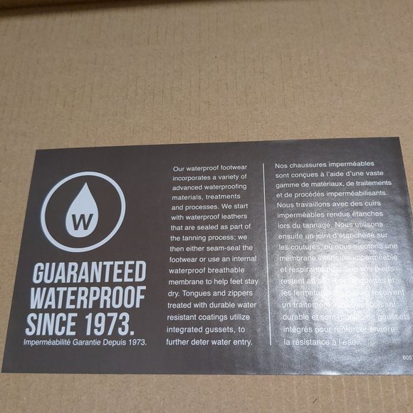 9.5 women's Timberland boot Grey Nubuck 6in - NEW - Picture 9 of 10